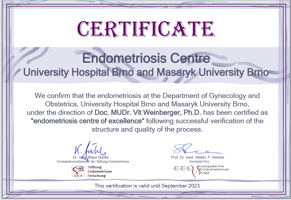 EuroEndoCert endometrióza